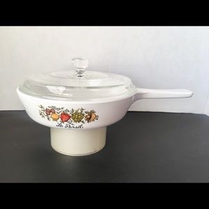 Vintage Corning Ware Le Persil 6.5” Skillet